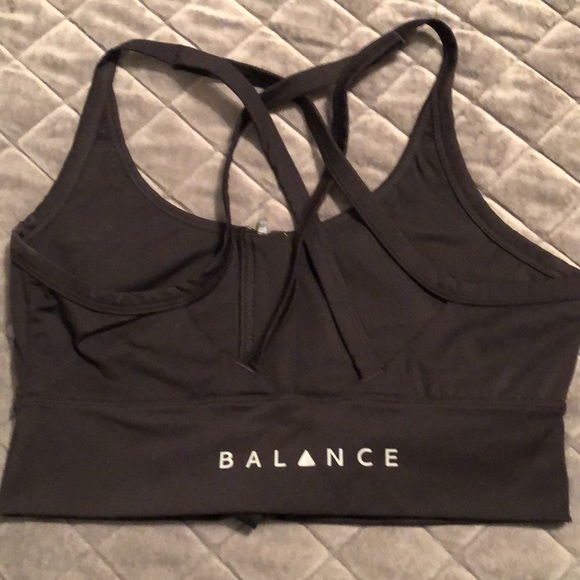 Balance Athletica zip front sport bra. Small - Picture 3 of 3